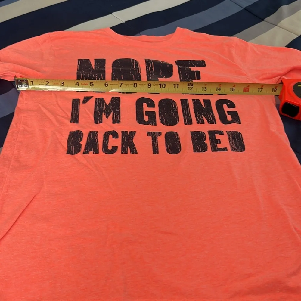 GUC Children’s Place Boy’s “Nope. I’m Going Back To Bed” Tee - Sz XL/14
